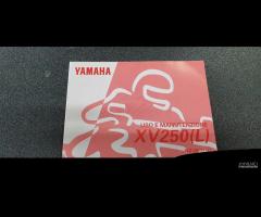 USO E MANUTENZIONE MANUALE YAMAHA XV250L VIRAGO -