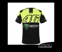 MAGLIA MAGLIETTA T-SHIRT VR 46 VR46 FLUO YELLOW - - 2