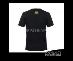 MAGLIA MAGLIETTA T-SHIRT VR 46 VR46 NERO - MOMTS31