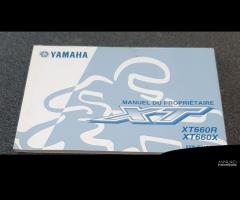 USO E MANUTENZIONE MANUALE (IN FRANCESE) YAMAHA XT