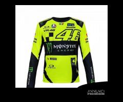 T-SHIRT LONG SLEEVE UOMO REPLICA MONSTER VR 46 VR4