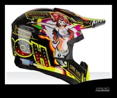 NOVITA'!! CASCO CROSS OFF ROAD AIROH SWITCH FLIPPE