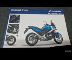 USO E MANUTENZIONE MANUALE HONDA NC750XA/XD