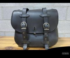 Borsa \"Laccio di cuoio\" per moto custom