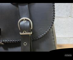 Borsa \"Laccio di cuoio\" per moto custom