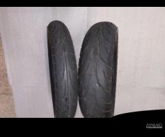 coppia gomme dunlop arrowmax streetsmart 110 150