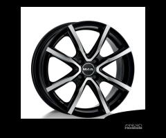 Cerchi in lega MAK da 16'' per 500,Y , MITO,OPEL A