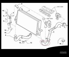 Tubo Intercooler Fiat Croma 1.9 JTD 51791379