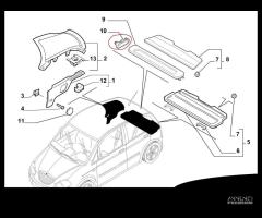 Staffa Mensola Posteriore Lancia Musa 735425547