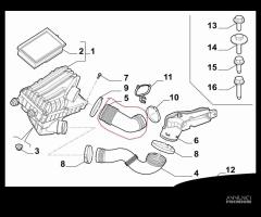 Tubo Aspirazione Fiat Tipo 15> 1.3 - 1.6D 52055502