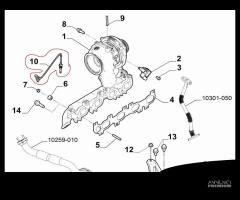 Sensore Temp Gas Scarico Giulia - Stelvio 55268916 - 5