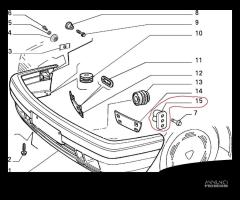 Distanziale Paraurti Ant Lancia Dedra 82466216 - 1