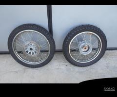 Cerchi gomme enduro honda XL XR 125 nuovi