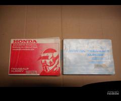 Libretto uso manutenzione honda XL e vari modelli