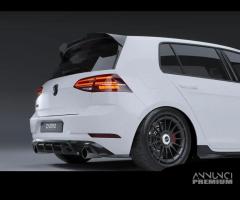 PROLUNGA SPOILER VW GOLF 7 7.5 GTI R ZAERO design