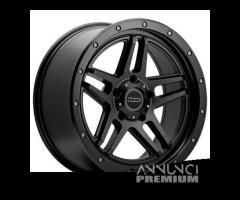 5014 CERCHI IN LEGA 17X8,5 ATTACCO JEEP 5X5