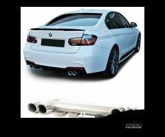 Modifica scarico duplex specifico bmw f30 f31 - 1