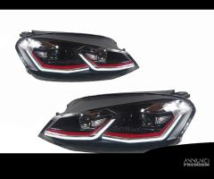 FARI ANTERIORI VW GOLF 7 LED RESTYLING LOOK