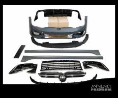 Kit completo paraurti vw golf 8 r look abs