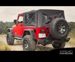 Hurricane Flat Fender parafanghi piatti JEEP TJ