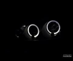 Fari anteriori opel corsa c angel eyes led