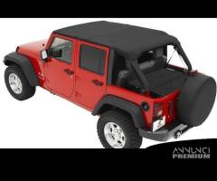 Bestop Header Safari Bikini Top JEEP Wrangler JK - 1