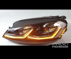 Fari anteriori vw golf 7.5 restyling gti r look - 6