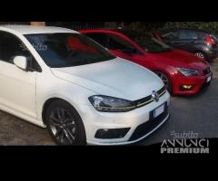 LAMA SPOILER PARAURTI ANTERIORE VW GOLF 7 R R-Line