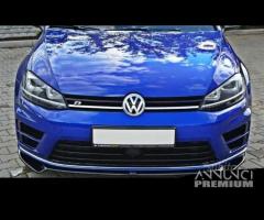 LAMA SPOILER PARAURTI ANTERIORE VW GOLF 7 R R-Line - 5