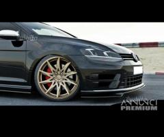 LAMA SPOILER PARAURTI ANTERIORE VW GOLF 7 R R-Line - 8