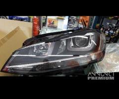 Fari anteriori VW GOLF 7 LED stile GTD CROMO