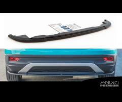 Lama spoiler paraurti posteriore vw t-cross abs - 1