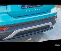 Lama spoiler paraurti posteriore vw t-cross abs - 4