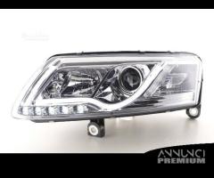 Fari xenon anteriori audi a6 4f led tube d2s