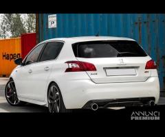 Diffusore posteriore gti look peugeot 308 2013 - 7