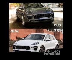 Paraurti anteriore porsche macan 2014 turbo look