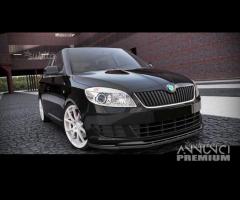 LAMA SPOILER PARAURTI SKODA FABIA 2 restyl 10-14