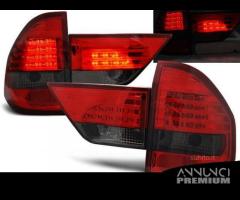 Fari posteriori led bmw x3 e83 rosso smoke