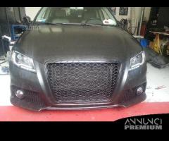 Paraurti anteriore AUDI A3 8P 08-12 RS3 Look ABS