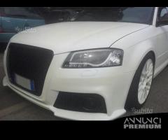 Paraurti anteriore AUDI A3 8P 08-12 RS3 Look ABS