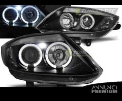 FARI ANTERIORI BMW Z4 E85 e E86 ANGEL EYES LED