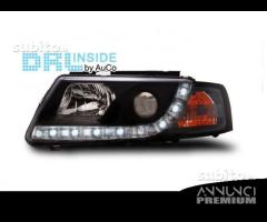 Fari anteriori VW Passat 3B DRL LED cromo o NERI