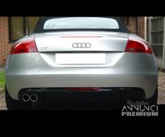 DIFFUSORE POSTERIORE RS Look AUDI TT 8J 1 SCARICO - 4