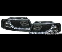 Fari anteriori VW Passat 3B led dayline NERI Cromo - 1