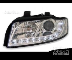 Fari anteriori audi a4 8e b6 led devil dayline h7