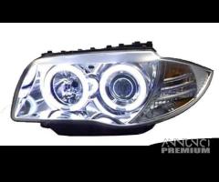 Fari anteriori bmw 1 e87 angel eyes CCFL NEON