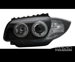 Fari anteriori bmw 1 e87 angel eyes CCFL NEON - 3