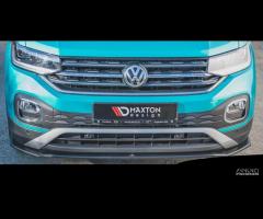 Lama spoiler paraurti anteriore vw t-cross abs - 4