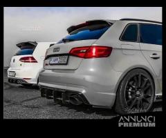 ESTRATTORE POSTERIORE RACING AUDI RS3 8V 2015 in p