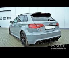 ESTRATTORE POSTERIORE RACING AUDI RS3 8V 2015 in p